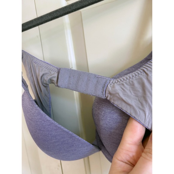 Victoria's Secret Purple Padded Perfect T-Shirt Bra Size 32C Gently PreLoved - Picture 4 of 5